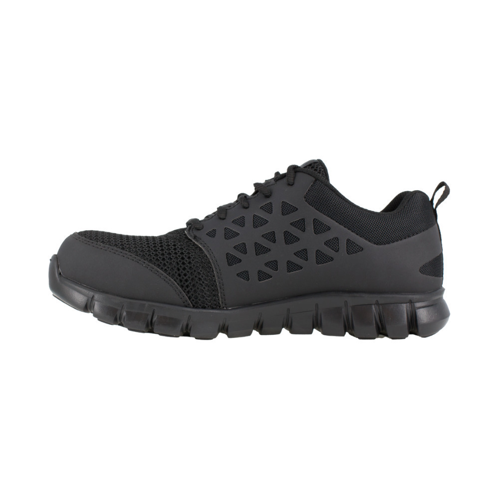 Reebok Sublite Cushion RB039 Womens Black Athletic Comp Toe SD Work Shoes FZP566 - Picture 2 of 10